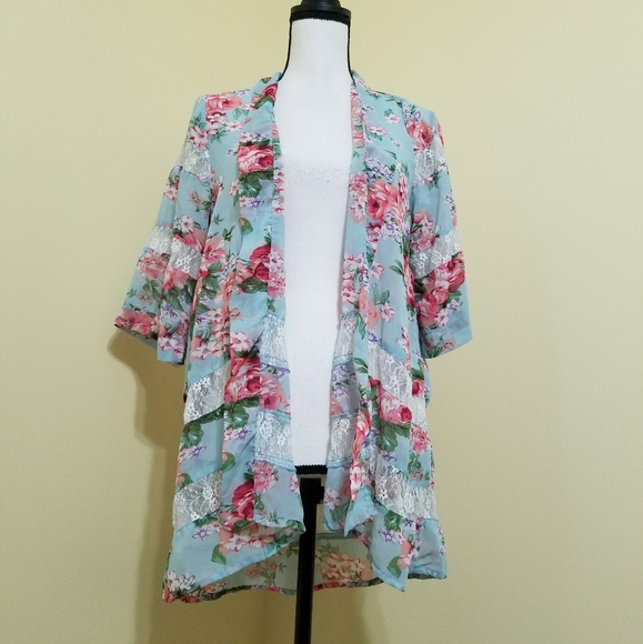 Floral cover up - Picture 1 of 4